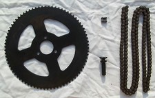 25H PIGNONE 6 DENTI + CATENA +