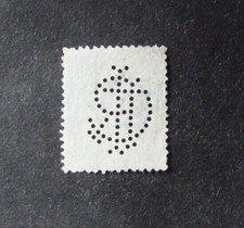 perfin -perforato 1906 REGNO 5