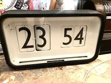 OROLOGIO DA PARETE DEL 1964 SOLARI UDINE CIFRA 12 GINOVALLE DESIGN FLIP Clock