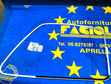 RASAVETRO OM 35-40 PORTA Esterna/Dx.PROFILO ALLUMINIO MODANATURA LEONCINO*(N.B.)