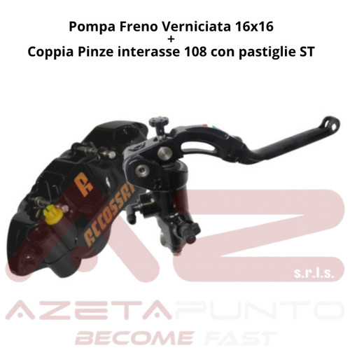 Pompa freno anteriore moto - freno,