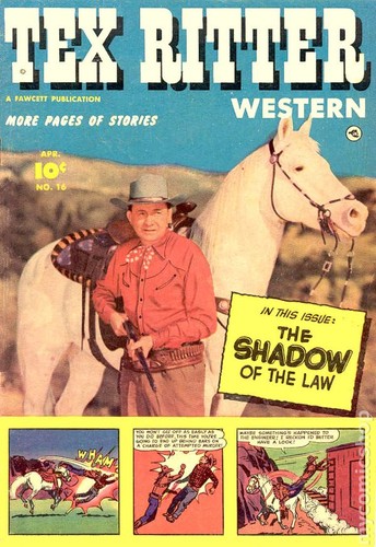 Tex ritter western gd vg - western, gd/vg