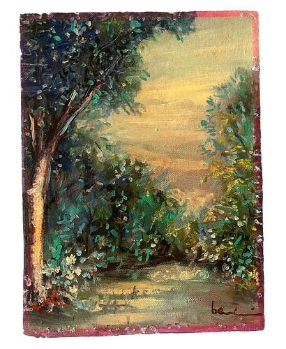 Quadro olio tela - olio,