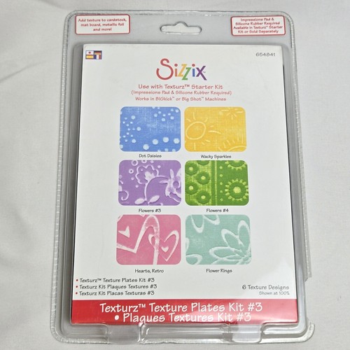 Sizzix texturz kit piastre - sizzix,