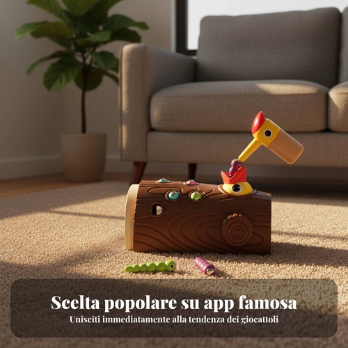 Gioco del picchio acchiappa - del,