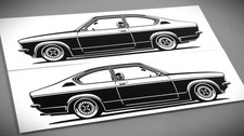 Set adesivi Opel Kadett C