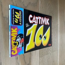 CATTIVIK n° 100 A COLORI - BONVI & SILVER- MACCHIA NERA - COME NUOVO