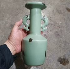 Vaso due orecchie porcellana