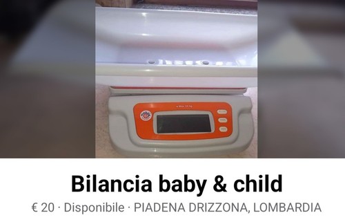 Bilancia mebby baby - bilancia,