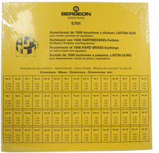 Set Di Rame Per Orologi Bergeon 5701 (1500 Pezzi) - CB5701