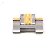 Bulova 98D115 Acciaio Inox Bicolore Oro 23mm Orologio Maglie