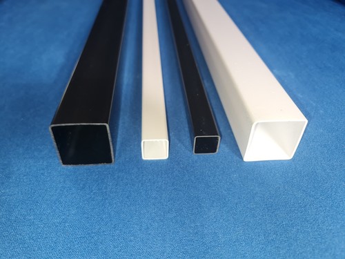 Tubi quadrati plastica - in,