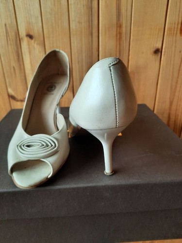 Pollini donna tacco bianco