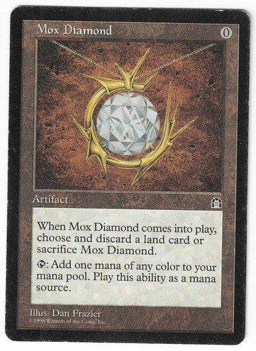 Magic style mtg mox - -,