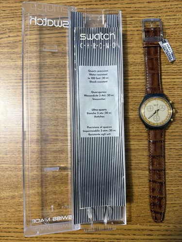 Raro swatch chrono 1990 - chrono, ag