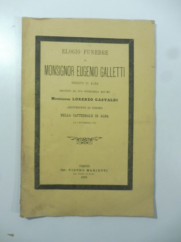 Elogio funebre monsignor - funebre,