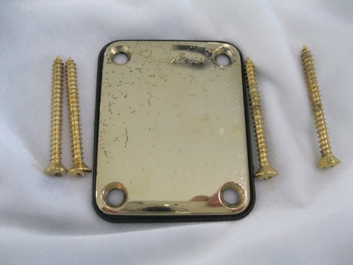 Vintage fender placcato - placcato, oro