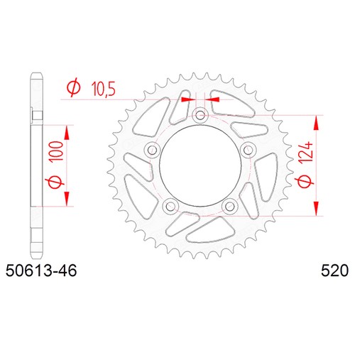 Corona afam acciaio p520 - afam,