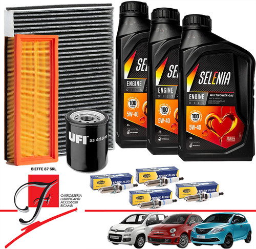 Kit tagliando candele fiat - kit, 4
