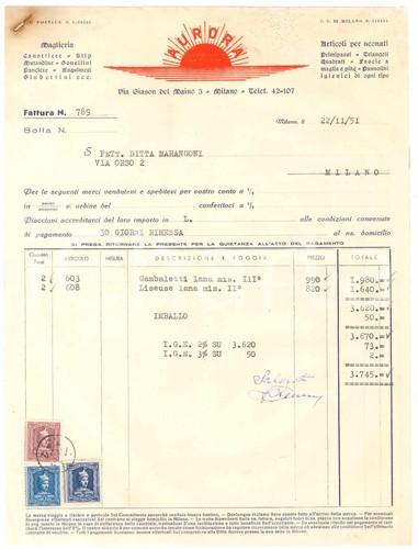 1951 milano via - 1951,
