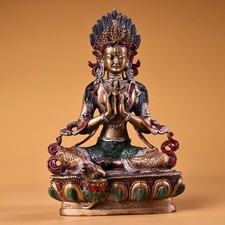 Bronze Painted High Relief