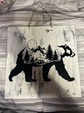 Quadro orso rustico - quadro,