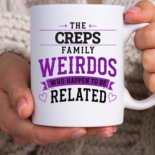 Tazza famiglia creps strani - famiglia,