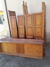 ANTICO ARMADIO CARLO X NOCE MASSELLO - 4 ANTE PANNELLATE  E BUGNATE  '800 EMILIA