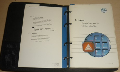 Libretto uso manutenzione