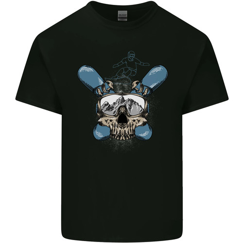 Shirt snowboard skull - t-shirt,