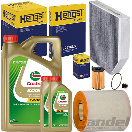 Filtro hengst olio castrol - hengst, +