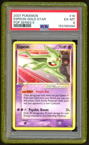Pokemon card psa 6 espeon - -,