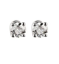 Orecchini Damiani Fabula Punto Luce 20039938 Earrings Oro Bianco Diamanti 0,24ct