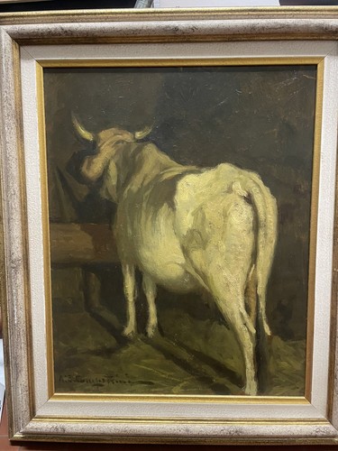 Antico dipinto olio firmato - antico,