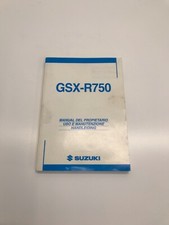 MANUALE USO E MANUTENZIONE SUZUKI GSX-R 750 2004-2005 SP-IT-NL / OWNER'S MANUAL