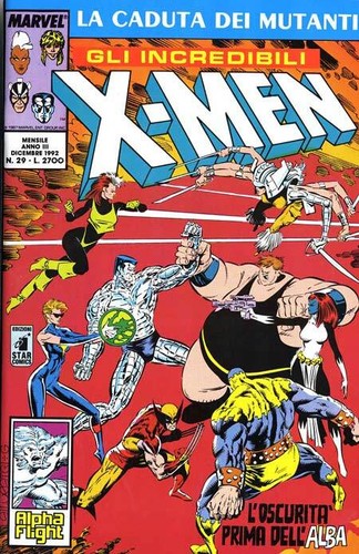 Gli incredibili men 29 - gli, x-men
