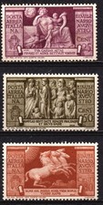 ITALIA REGNO 1937 - A106»108
