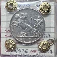 MONETA REGNO D' ITALIA 10 LIRE