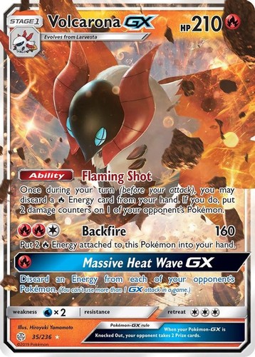 Volcarona 236 - gx,