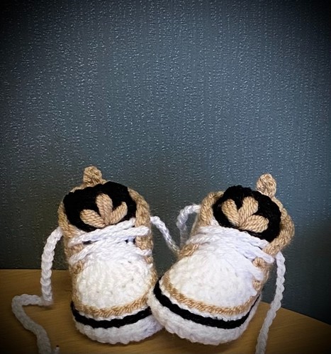 Scarpe all uncinetto neonato - scarpe, all'uncinetto