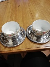 Tazzine E Piattini In Argento