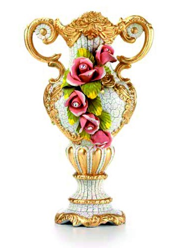 Ceramic vases amphora floor - vases,