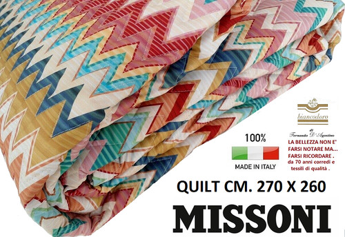 Quilt copriletto trapuntino