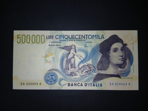 500000 lire raffaello sanzio - 500000,