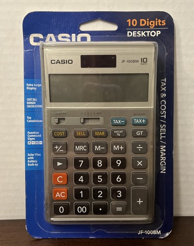 Casio 100bm calcolatrice - casio, jf-100bm