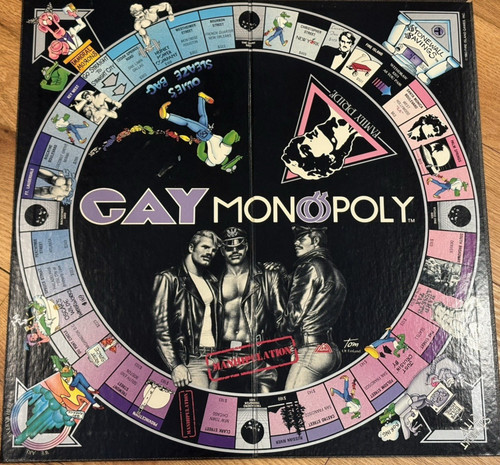 Gioco tavolo gay monopoly - tavolo,