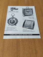 1961 IMHOF SWISS SVEGLIE &