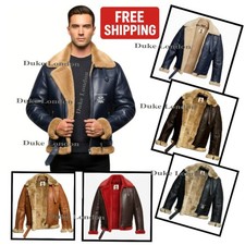 Giacca uomo B3 Raf vera pelle