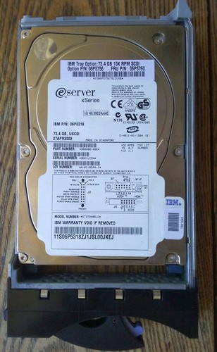 Disco rigido ibm 73 4 - rigido, 73,4