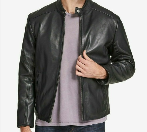Giacca motociclista casual - giacca,
